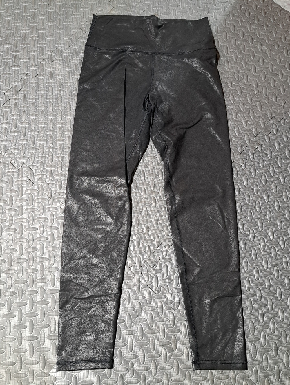 Aerie Crackle Faux Leather Leggings